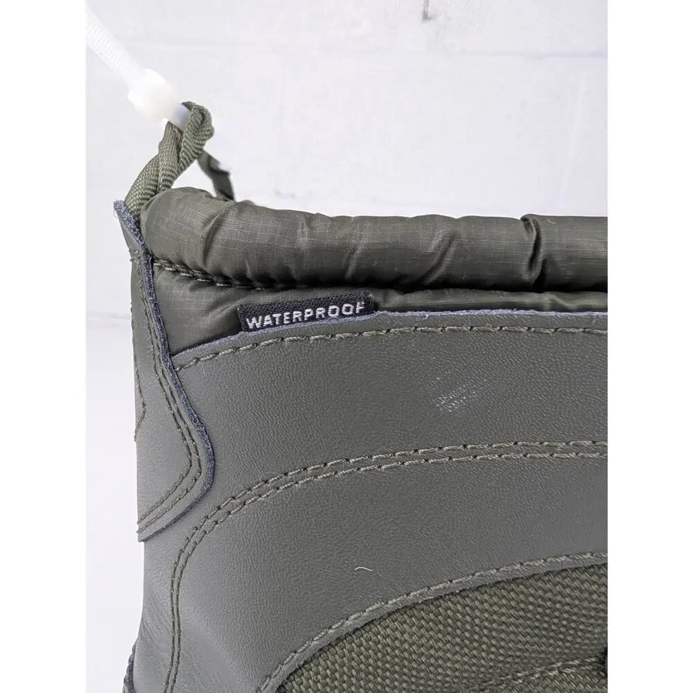 The North Face Youth 2 Alpenglow IV Olive/Black Snow Boots